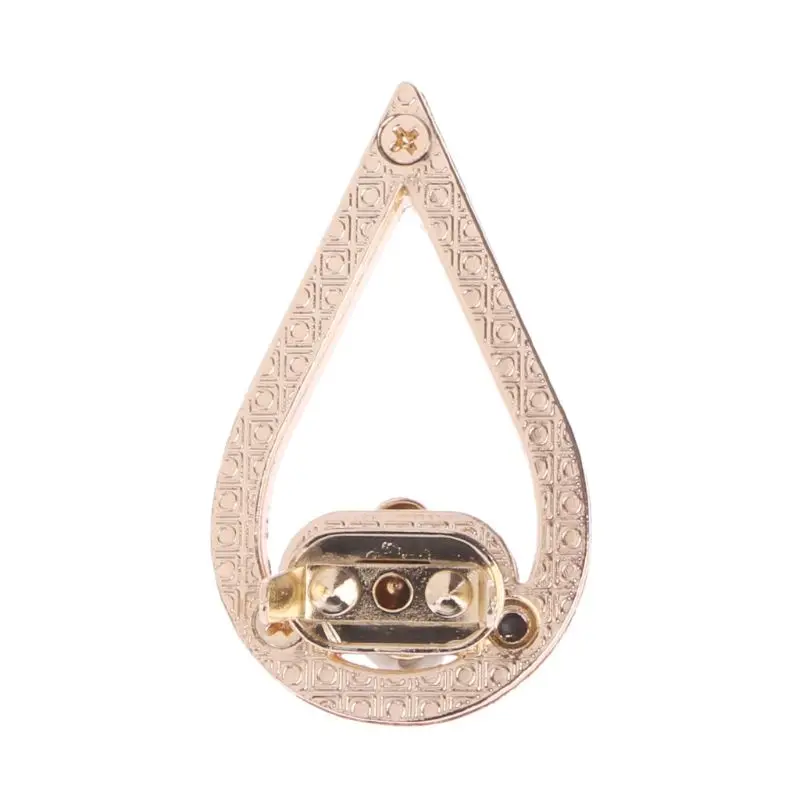 Застежка в форме капли воды Поворотный замок закручивающиеся замки DIY кожаная