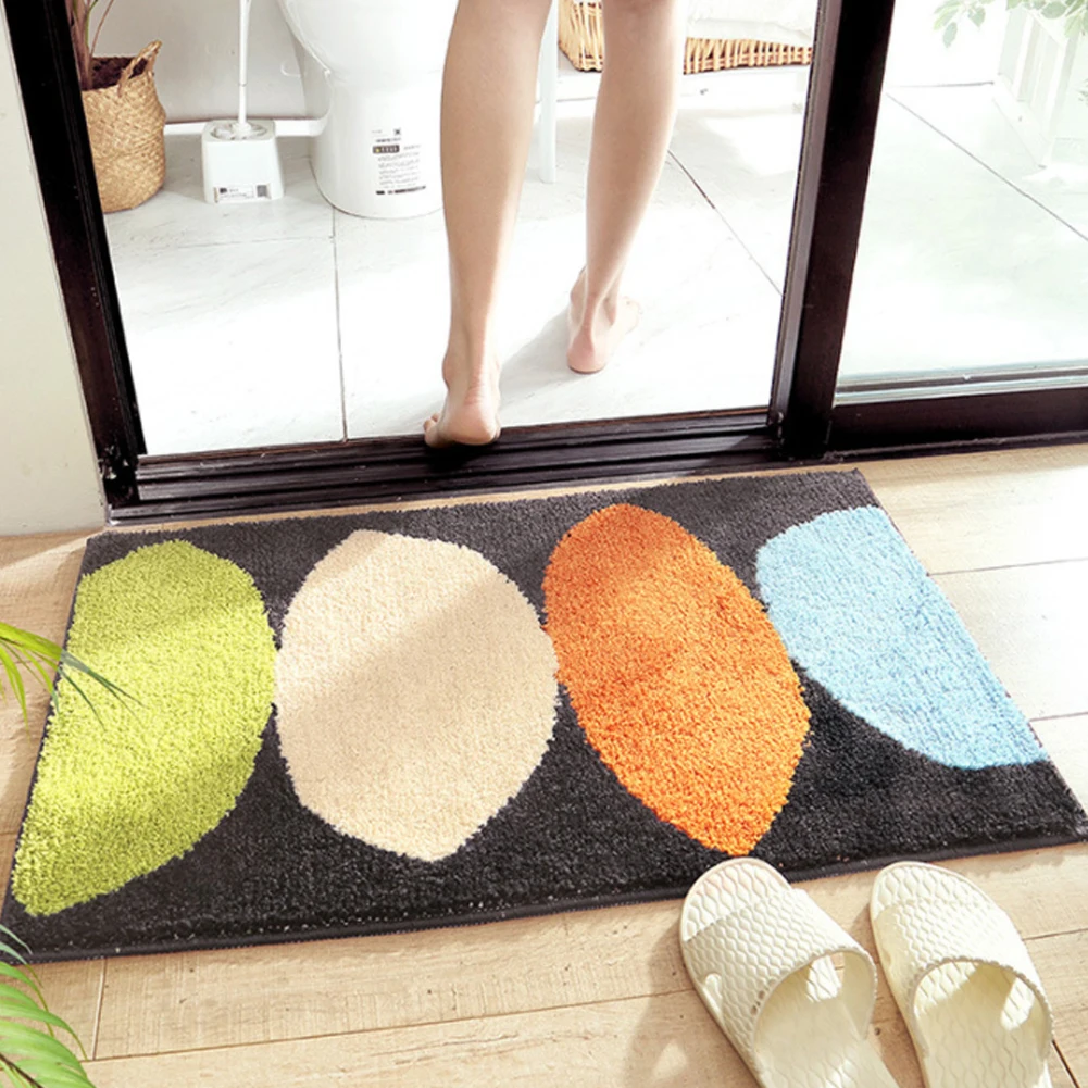 

Toilet Floor Mat Winter thickened Premium velvet super soft to the touch bedroom, living room, balcony, absorbent non-slip mat