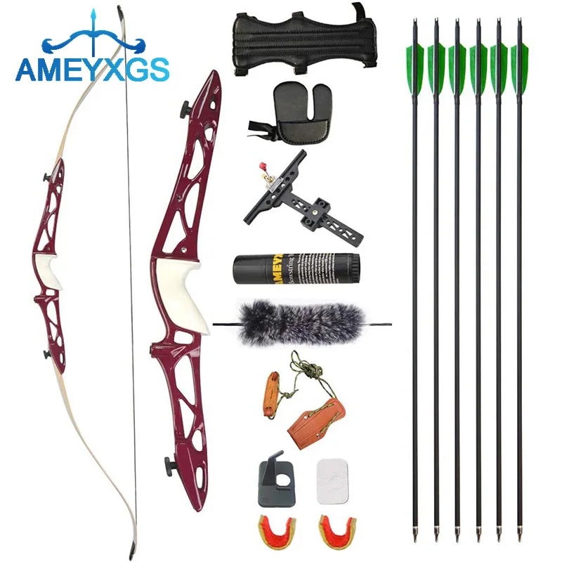 

66" 68" 70" Archery Recurve Bow Taken Down 14-40lbs Aluminum Alloy Bow Handle for Outdoor Sports Shooting Hunting Accessories