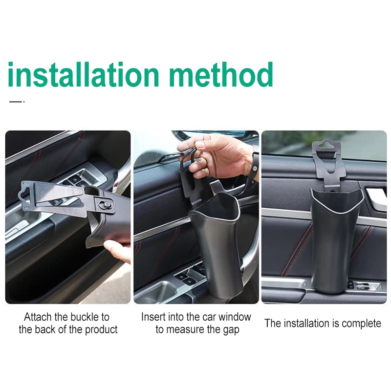 

Multifunctional Car Umbrella Storage Box Organizer Umbrella Holder Barrel Hanging Water Bottles Rack Holder Stowing Tidying