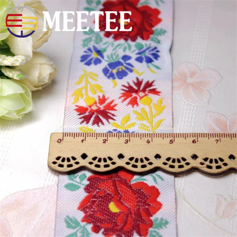 Оптовая продажа 10 ярдов и один объем античный народный стиль белый пион красная