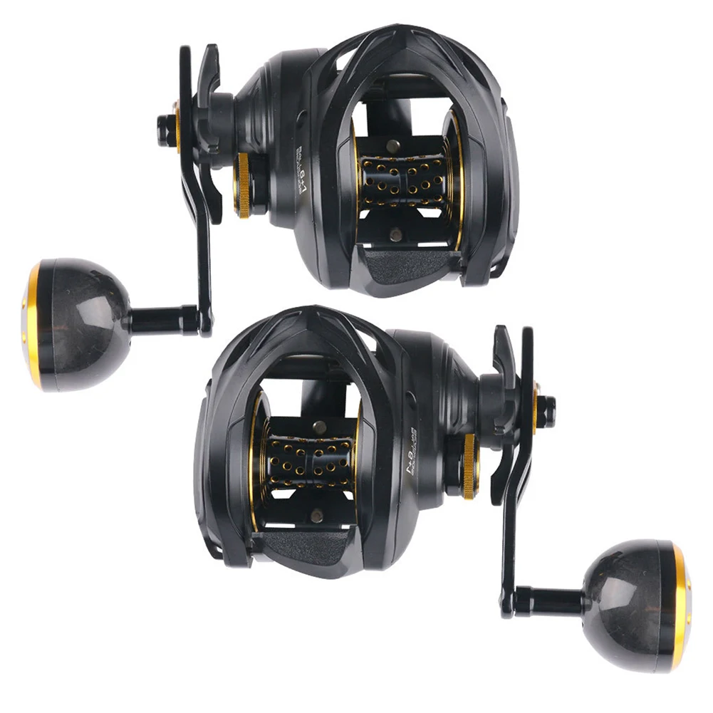 

Carbon Shell Baitcasting Reel High Speed 7.1:1 Fishing Reel Dual Brake System 16KG Saltwater Carp Fishing Drag Reel pesca