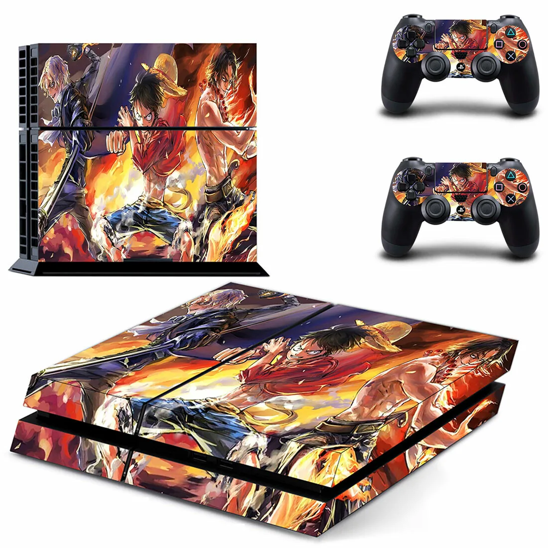 

Стильная наклейка для консоли Playstation 4 и 2 контроллера, стиль 1
