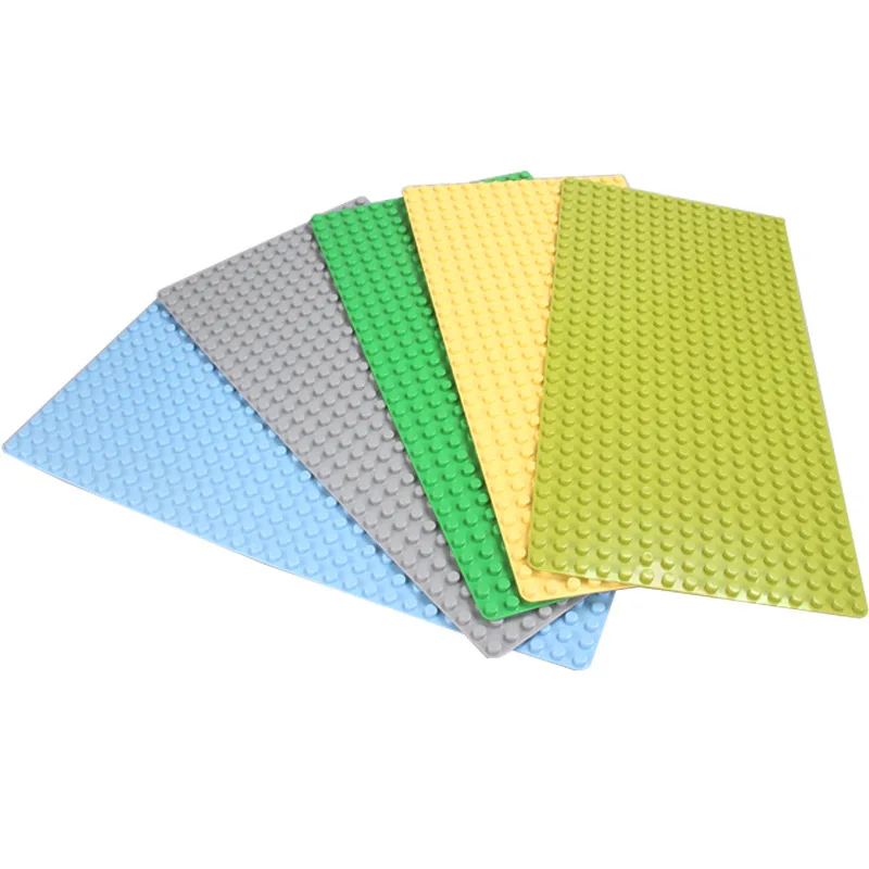 

Duploes Big Bricks Base Plate 24*32 Dots 51*38cm Baseplate Big Size Building Blocks Floor Toys DIY Compatible Red Board