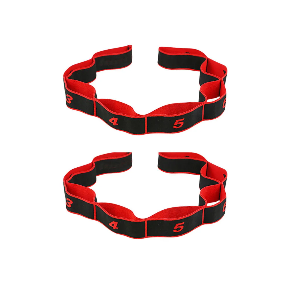 Йога балет ножка дверь гибкость и Растяжка ноги ремень отлично подходит для йоги