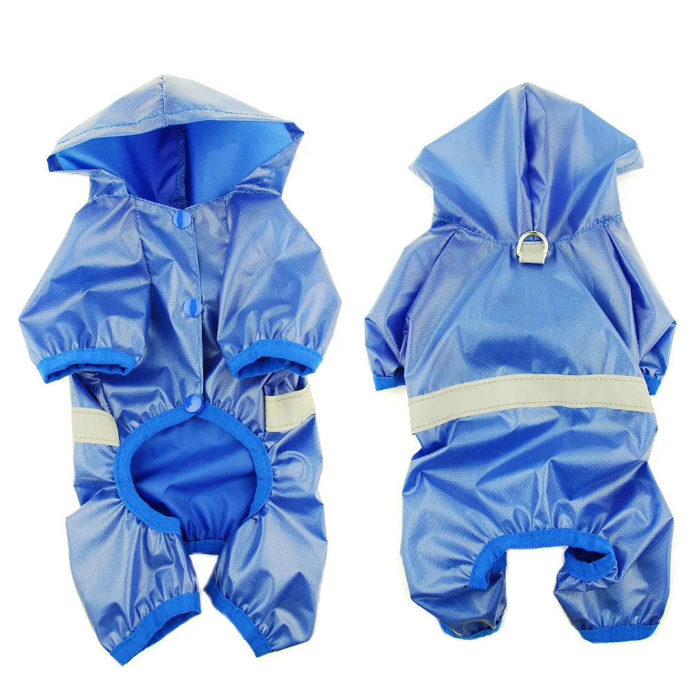 

Corgi Dog Raincoat Waterproof Reflective Double Breathable One-piece Rain Poncho Small Dog Pet Products CN(Origin) Polyester UV