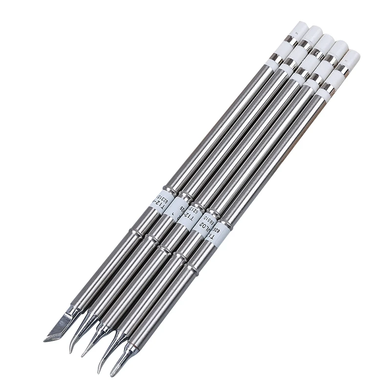 

Новинка, наконечники паяльника T12 BC2/J02/JL02/KR/ILS для паяльной станции, 5 шт.