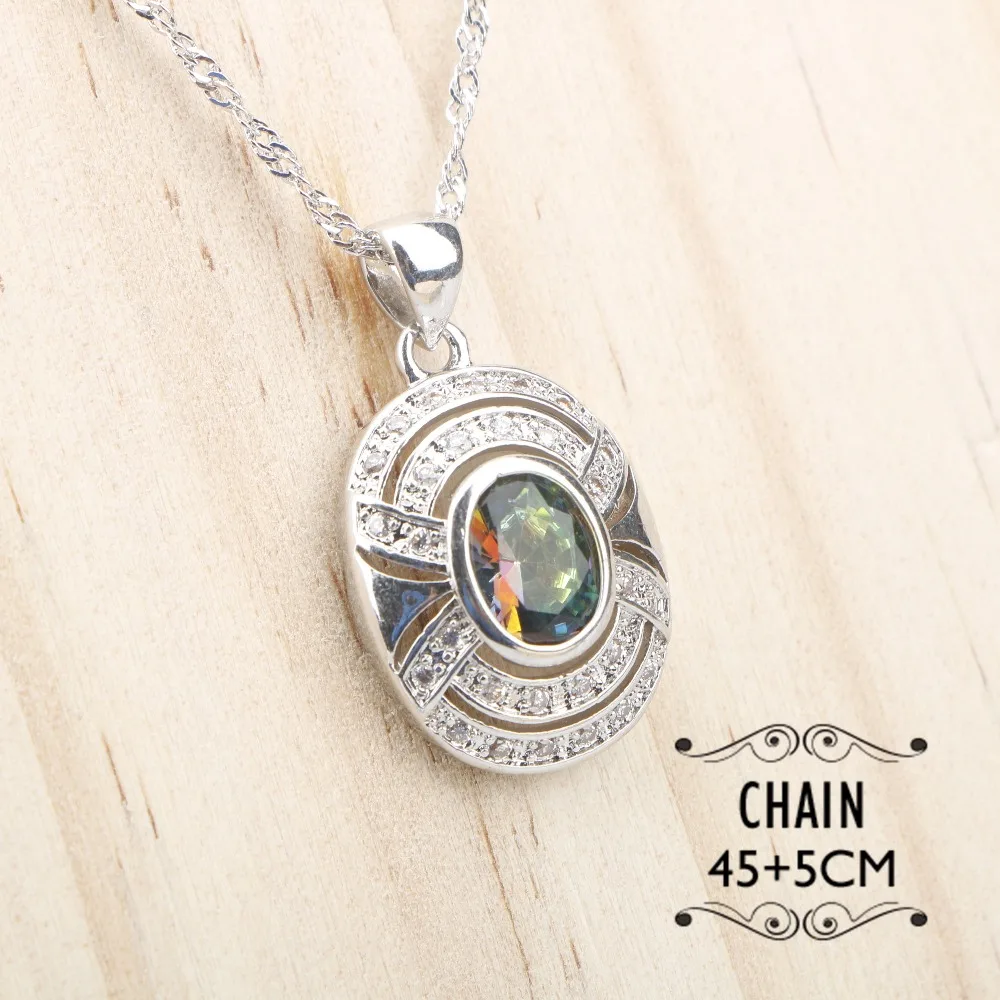 Женский ювелирный комплект из колье серёг и браслета серебра 925 пробы | Украшения