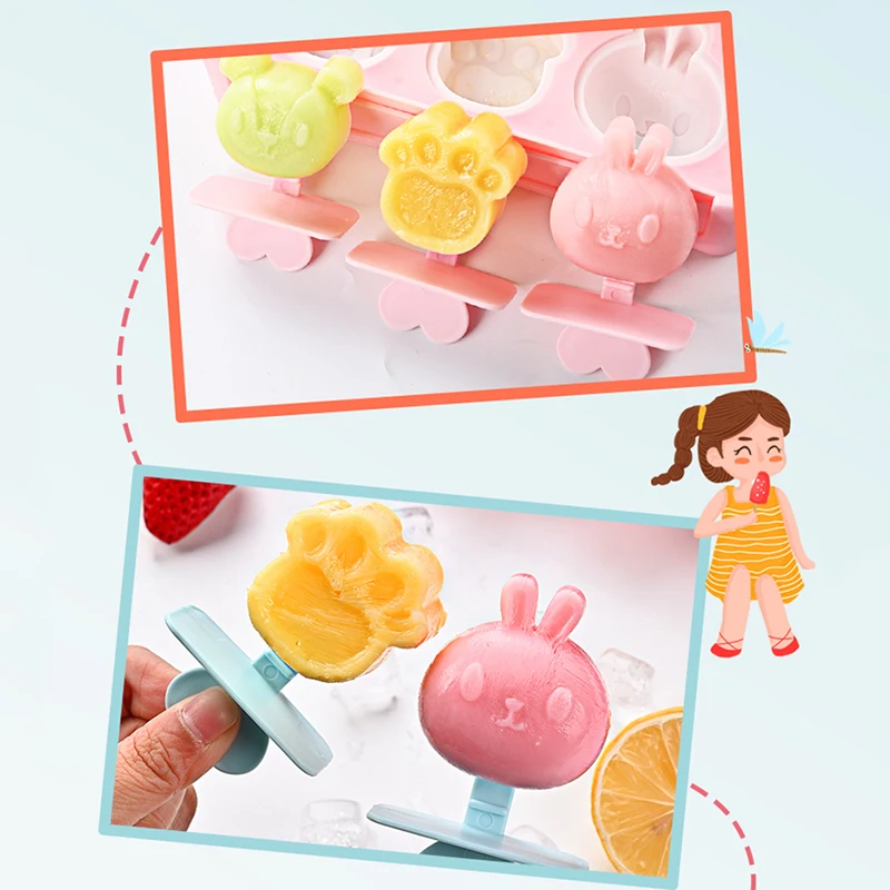 Силиконовая форма для мороженого сделай сам приготовления домашнего льда