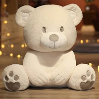 2560cm white bear stuffed toys plush toy dolls wedding celebration decoration birthday valentines day gift