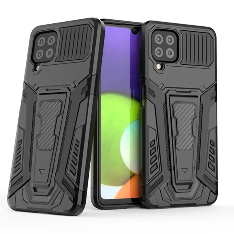 Holder Cover For Samsung Galaxy M22 Case For Samsung M22 Capas Shockproof Stander Kickstand Cover For Samsung M 22 M22 Fundas