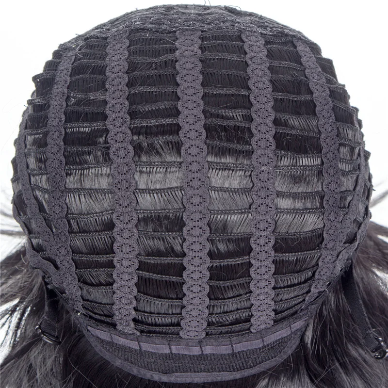 

45cm My Hero Academia Cosplay Wig Akademia Shouta Aizawa Black Wavy Wig Heat Resistant Cosplay Costume Props Wig and Wig Cap
