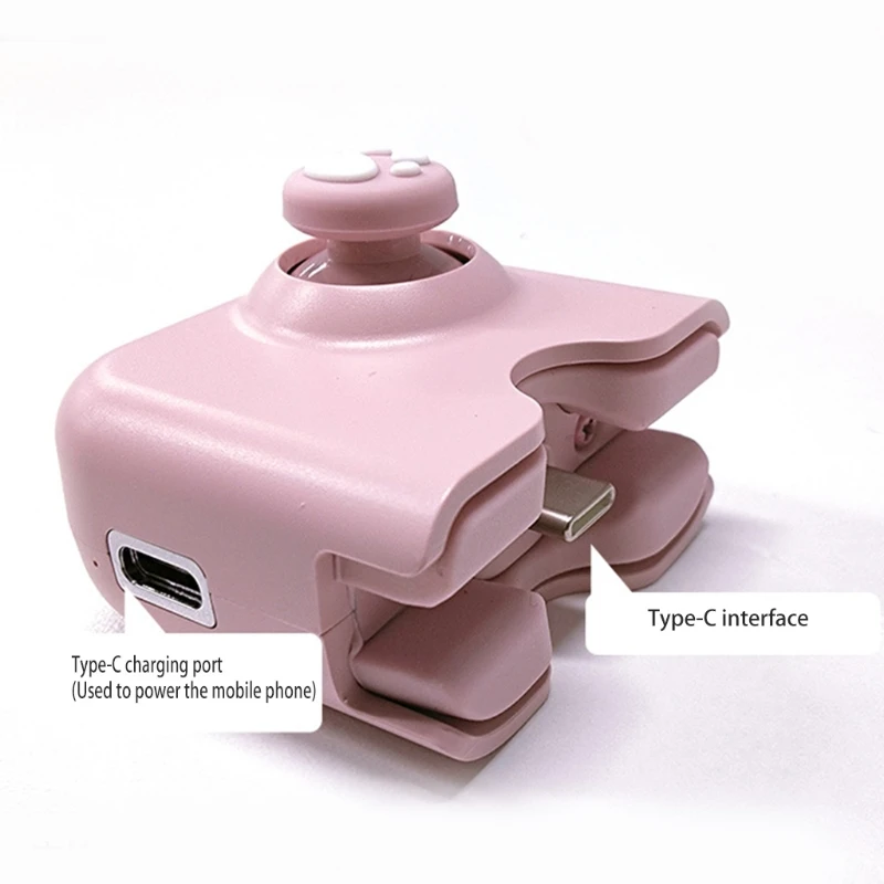 

Mobile Phone Power Supply Portable Mobile Game Joystick for iOS 13.4 and Above Physical Entity Better Viewing Angle T84C