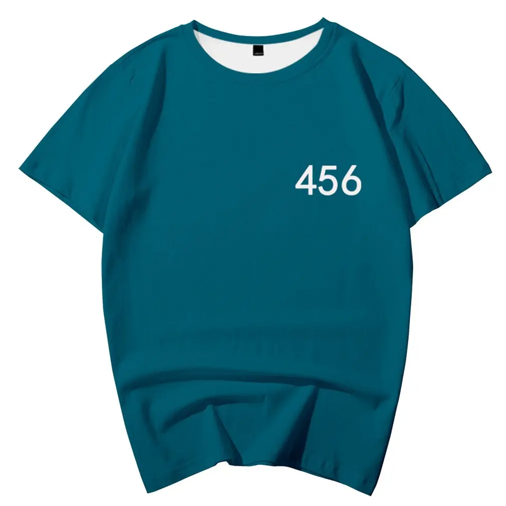 

Squid game jacket men's Li Zhengjae same sportswear plus size 456 national tide autumn sweater Round Six Can be customized