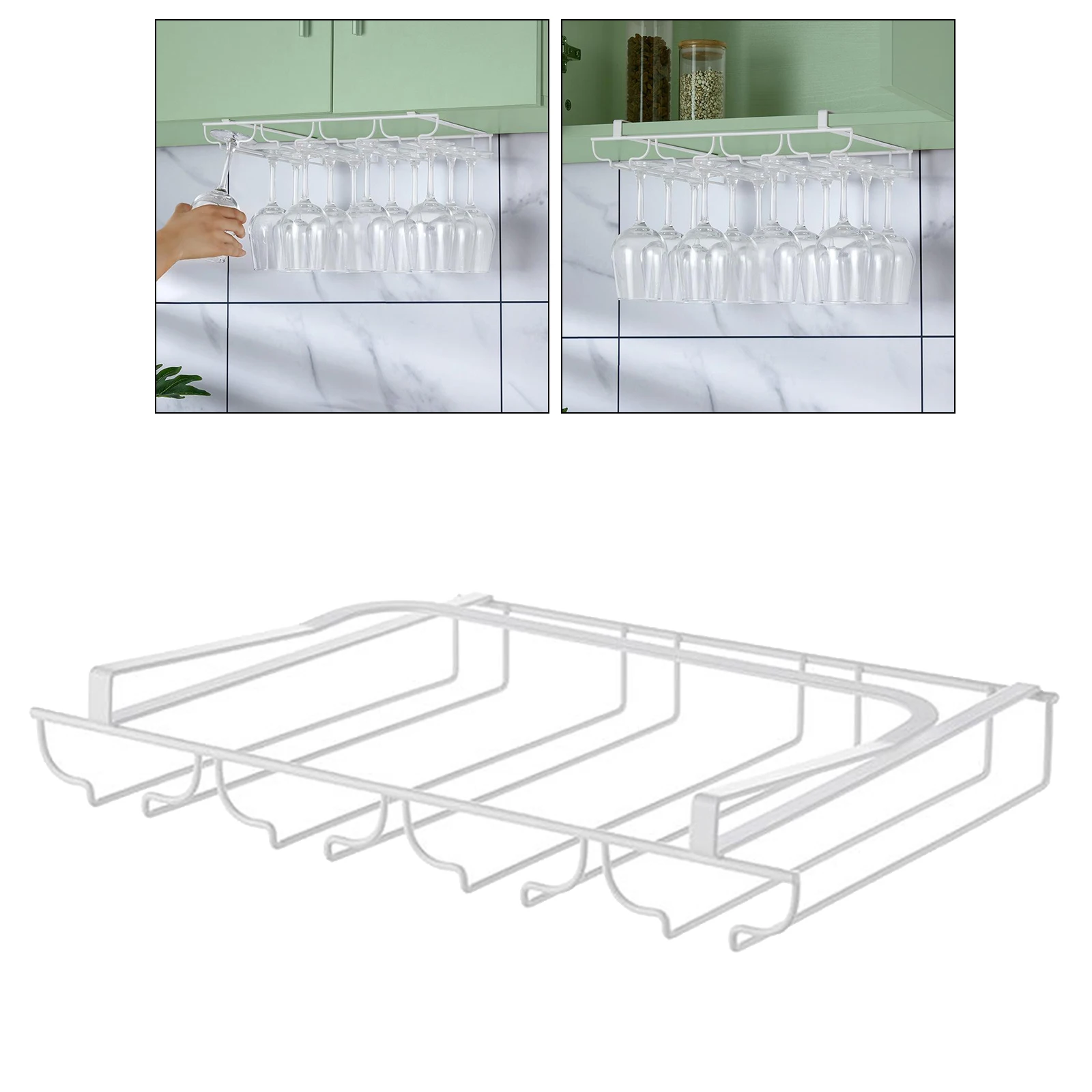 Стойка для Винных Бокалов подставка под шкаф держатель бокалов кухни и