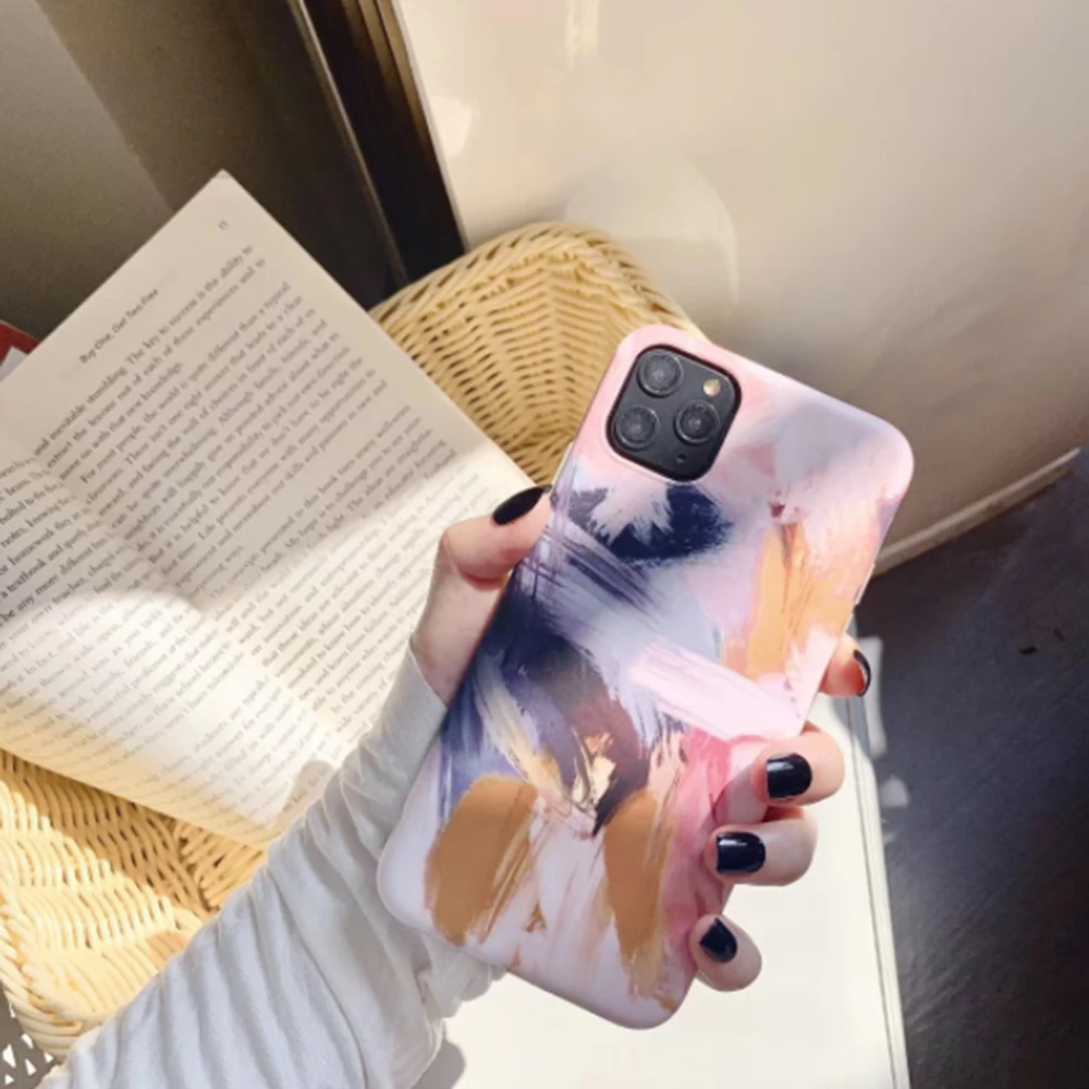 

Abstract Retro Graffiti Phone Case For iphone 11 Pro Max XR X XS Max 7 8 6 6s Plus SE 2020 TPU Back Cover Coque Funda Capa