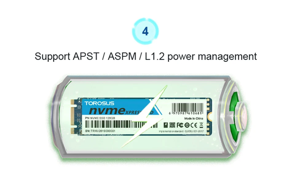 Torosus NVME SSD 128 ГБ 256 512 1 ТБ SSD m2 жесткий диск SSD PCIe внутренний жесткий диск M.2 2280 для настольного компьютера