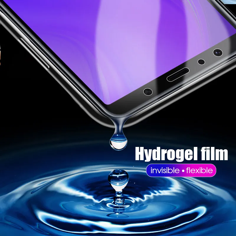 Гидрогелевая защитная пленка мягкая для samsung Galaxy NOTE 9 8 S10e Plus A6 A7 A750 A9 A8 Star Lite 2018 HD