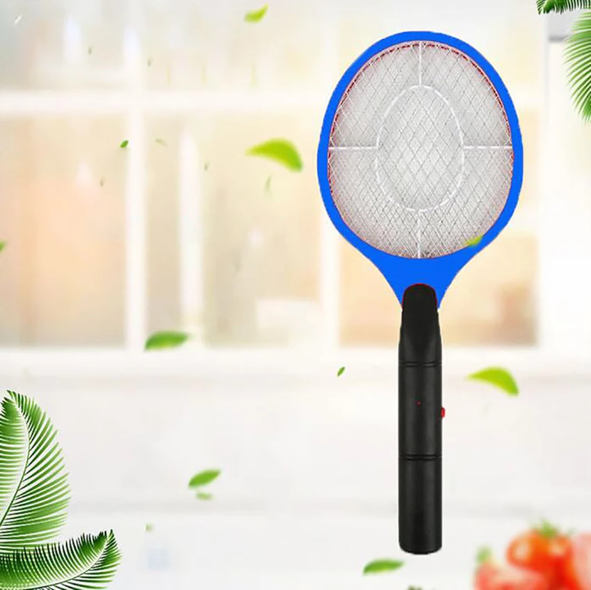 

Three-layer Safety Electric Mosquito Swatter Fly Bug Pest Catch Killer 3V 50HZ 3W Household Bedroom Mosquito Swatter