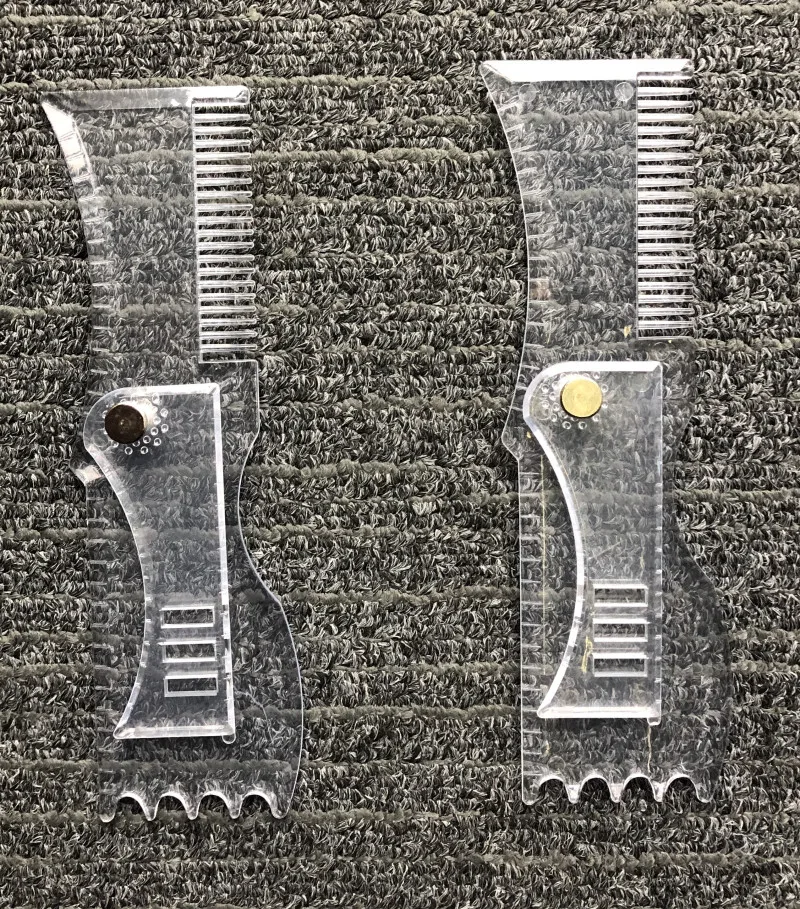 Двусторонняя Расческа для бороды новая горячая распродажа бритвенный