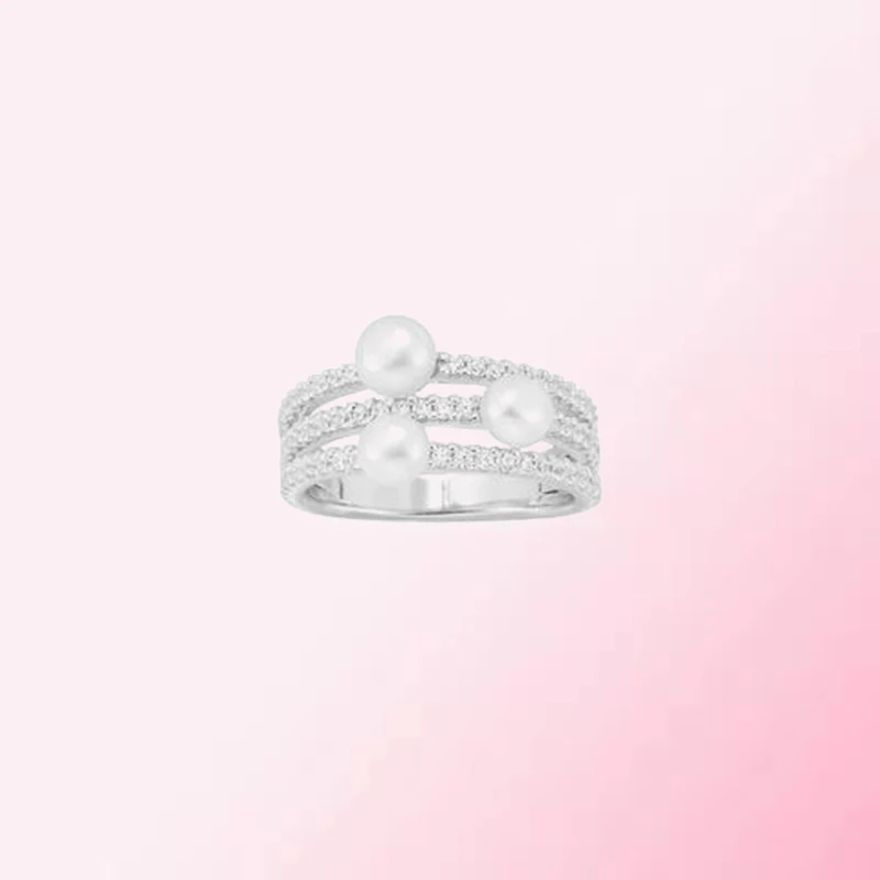 

1:1 Make 925 Sterling Silver Custom Multi-layer Overlapping Design Fashion Personality Ring
