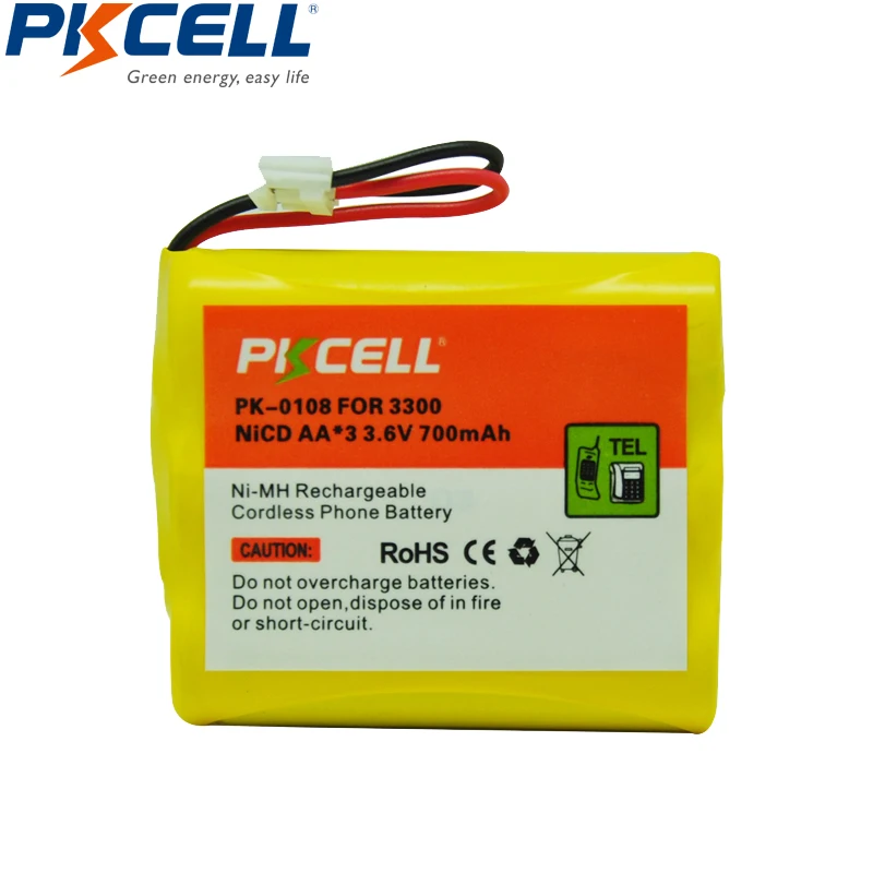 8 упаковок 80 5071 00 AA 800mAh 3 6 V PK 0022 Аккумуляторный NI CD аккумулятор для телефона с