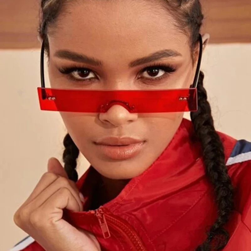 TTLIFE 1 шт. винтажные прямоугольные солнцезащитные очки с морскими линзами