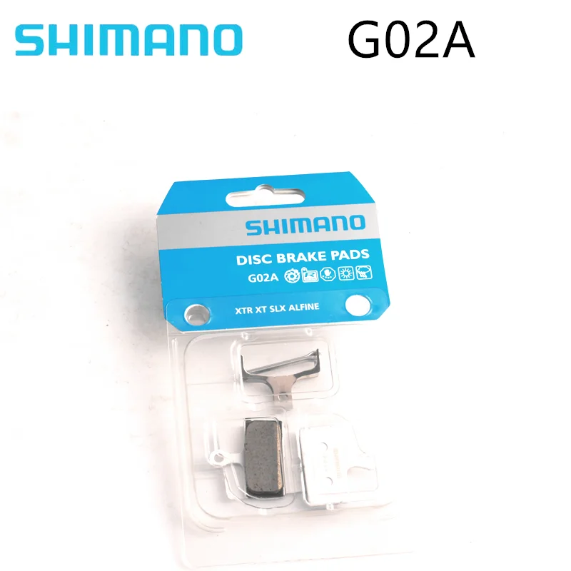 Shimano J04C J02A G02A охлаждающие ласты Металлические тормозные колодки совместимы с тормозными M9000/M9020/M987/M985/M8000/M785/M7000/M675/M6000 - Цвет: G02A