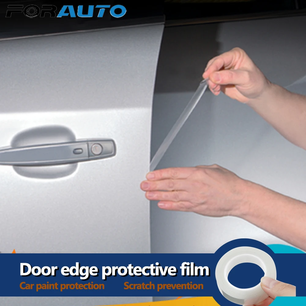 Защитная пленка на края двери автомобиля защитная против царапин наклейка