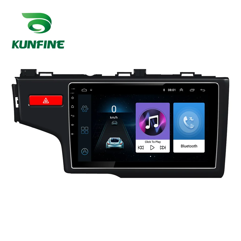 Автомобильный DVD-плеер 8-ядерный Android 10 0 GPS навигация стерео для Honda Fit 2008-2013 радио