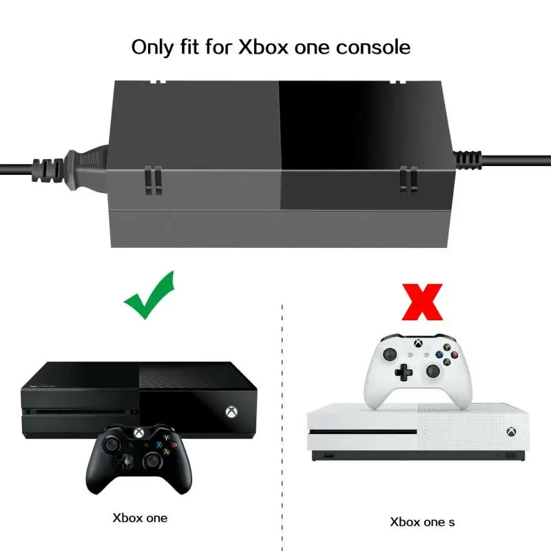 Вилка US/UK/EU для блока питания Xbox One адаптер переменного тока запасное зарядное