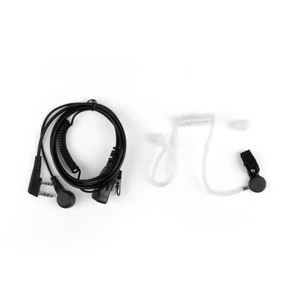 Artudatech 2 Pin Covert акустическая Воздушная трубка Гарнитура для Kenwood TK-3107 BaoFeng Walkie Talkie