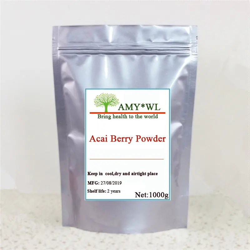 Высококачественный органический порошок ягод асаи Экстракт Ягод Асаи 10:1 против