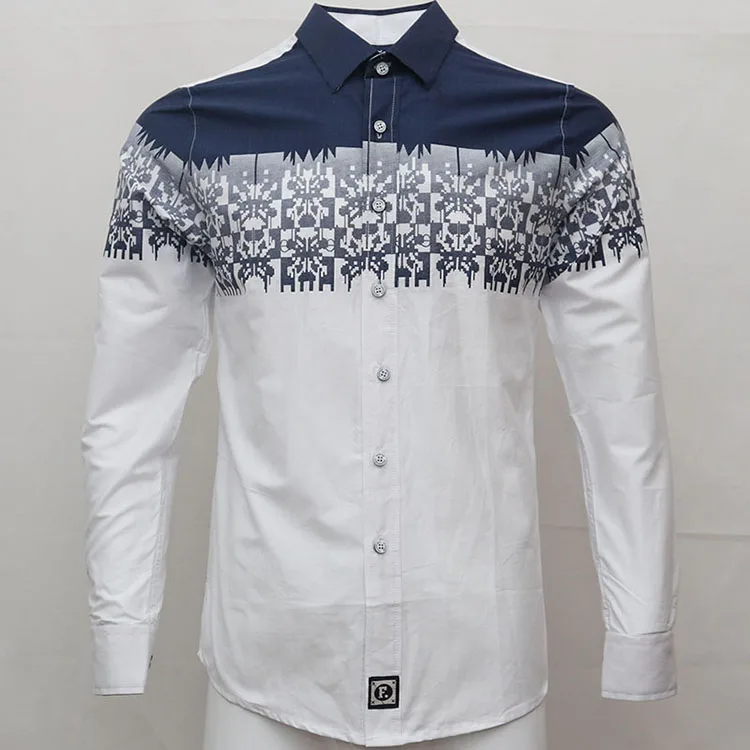 Рубашка с вышивкой, camisa masculina, мужские рубашки с длинным рукавом, хлопок, Social hombre, Париж, Иден, парк, faconnable chemises, обычная