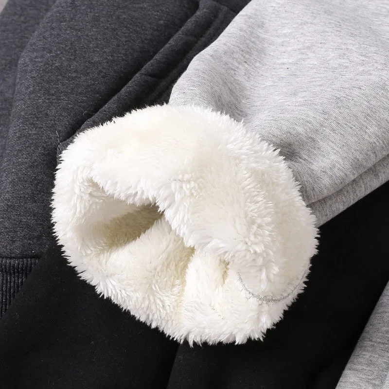 

Jacket Women's solid color Hoodie autumn winter imitation lamb wool loose Plush zipper Sweatshirt top coat