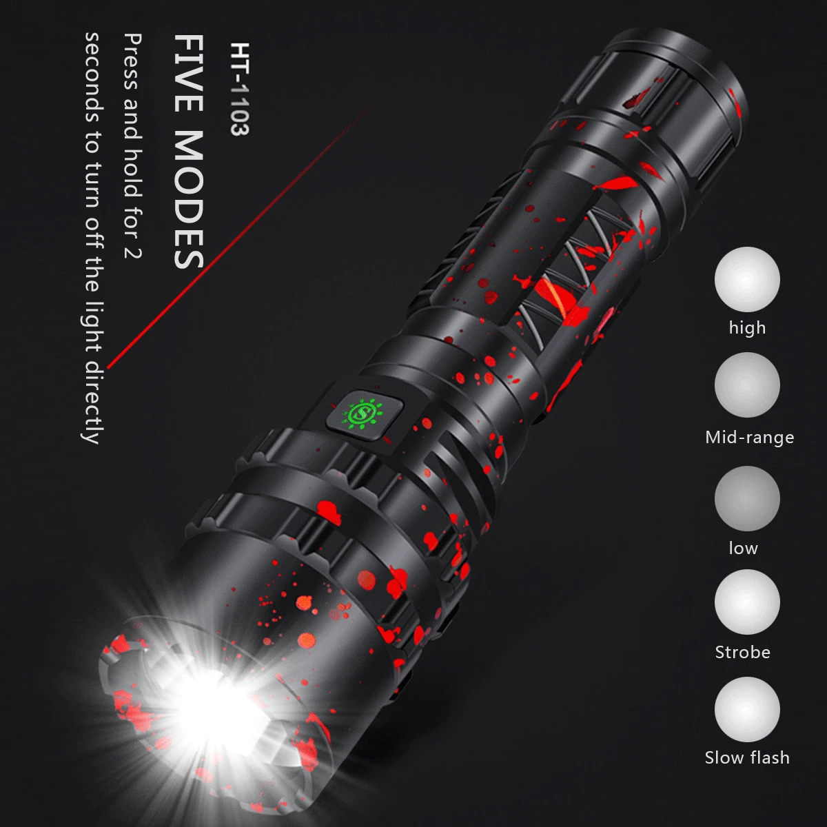 Самый мощный фонарик XHP50.2 светодиодный фонарь Xlamp L2 фонарь Водонепроницаемый светодиодный фонарь охотничий фонарик 18650 26650 аккумулятор