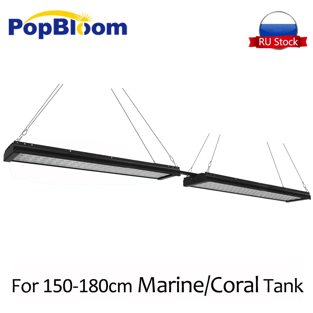 PopBloom программируемое led освещение для аквариума морской риф коралловый аквариум