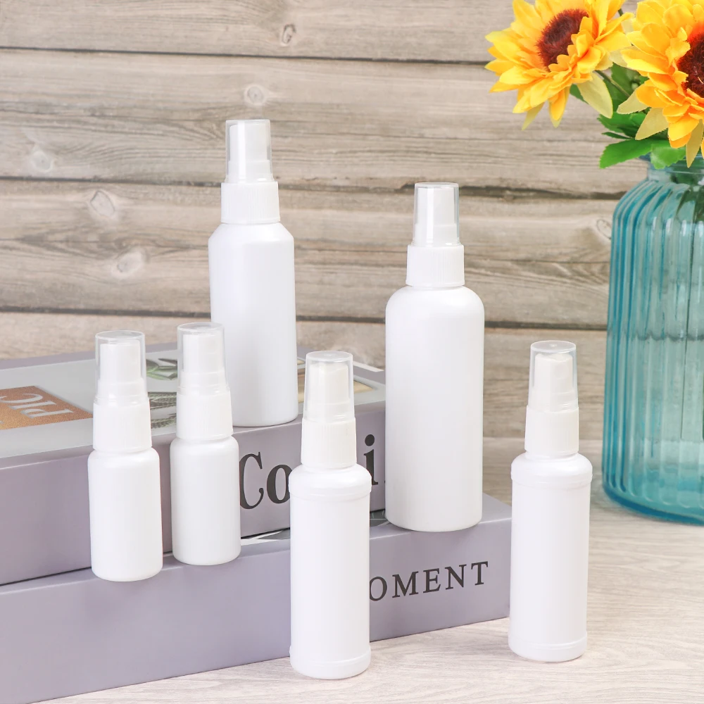 1 Нетоксичная безопасная и многоразовая белая пластиковая бутылка без запаха для