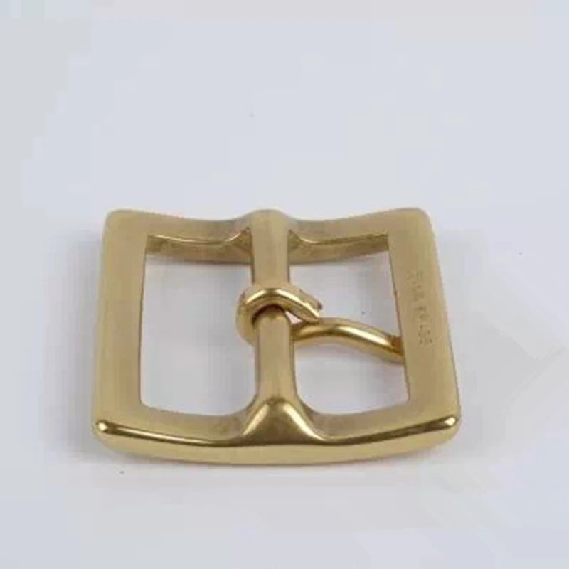 Модная однотонная латунная пряжка ремня мужские аксессуары для джинсов и одежды