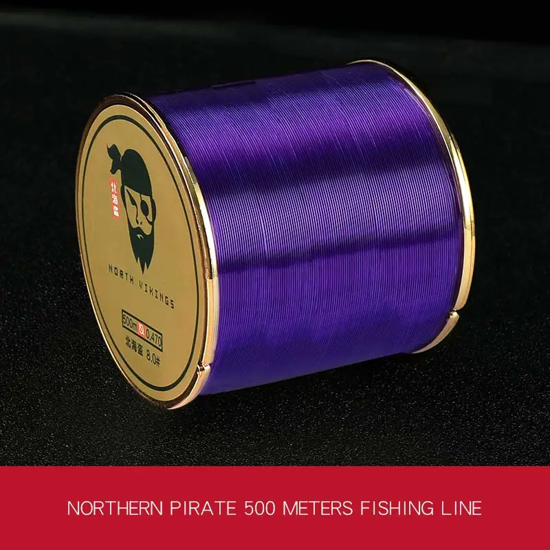 

Northern pirate 500 meters fishing line main line sub-line sea fishing line super rally Taiwan fishing line sub-nylon line
