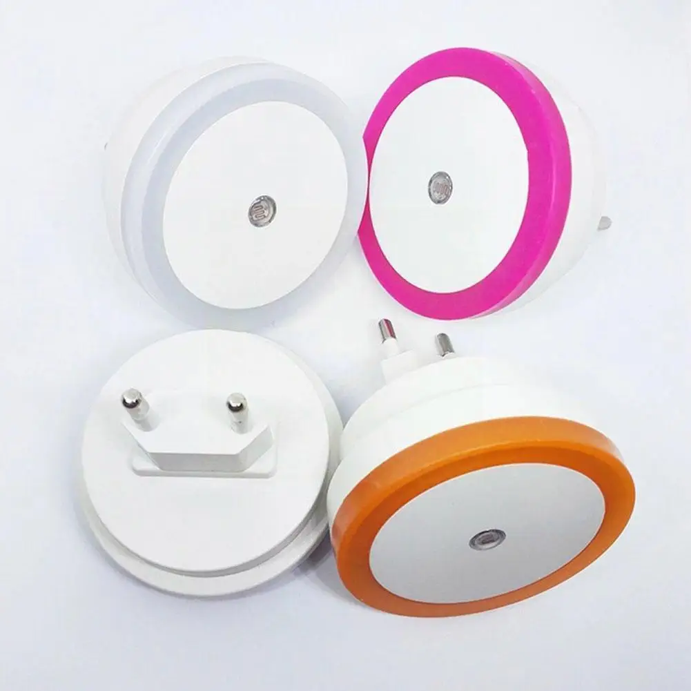 

Led Intelligent Light Control Sensor Light Warm Led Night Or Round American Sensor Plug Eu Plug Lamp Square Lights C3f8