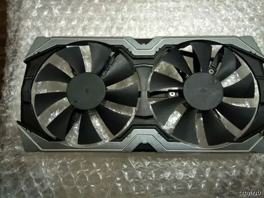 Новинка охлаждающий вентилятор для видеокарты MSI GTX1060 Zotac GTX1070 MINI ZT-P10700K-10M GA91S2H