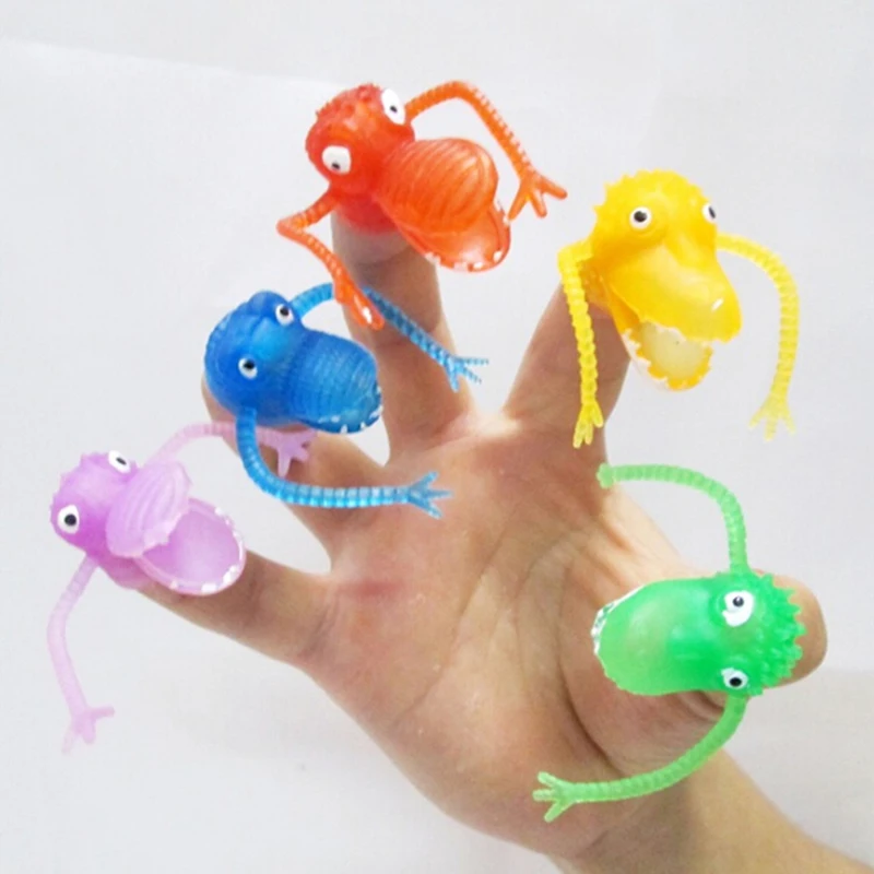 10 шт./партия разные цвета пластиковые пальчиковые куклы игрушечные мини