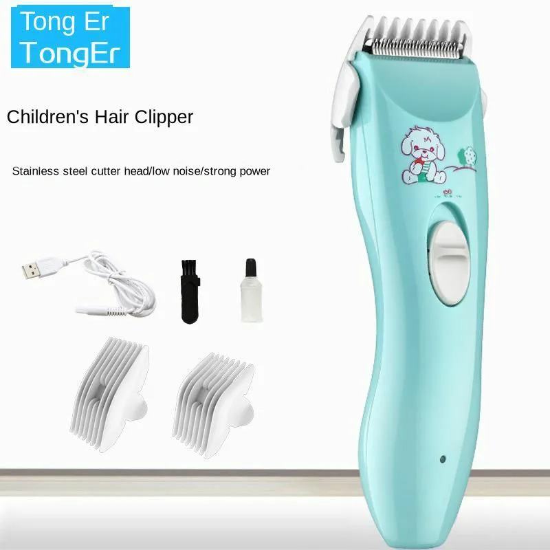 Электрическая машинка для стрижки волос триммер бесшумная Водонепроницаемая с