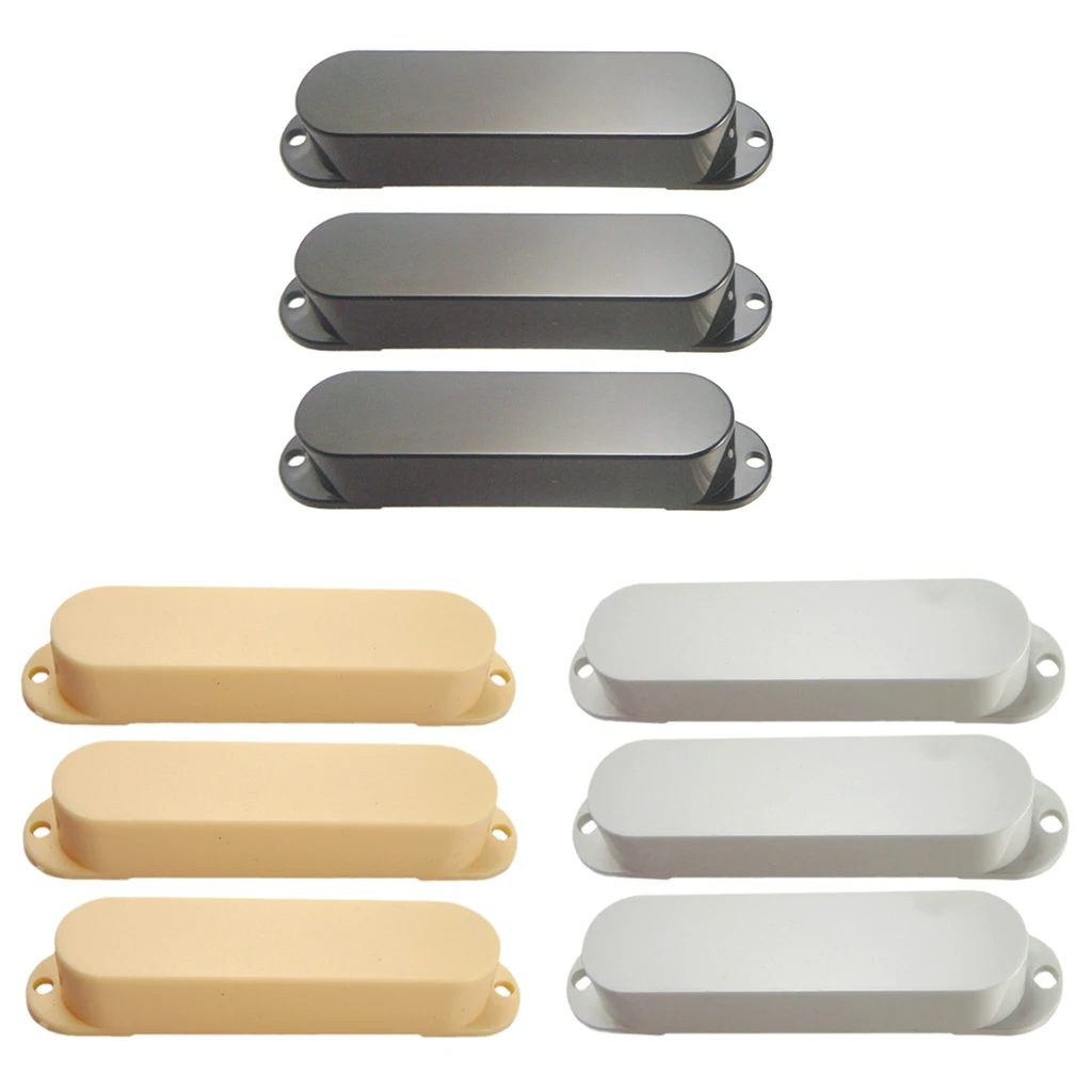 

Tooyful Electric Guitar Closed Seal Type Pickup Covers for ST Sq Guitar Parts