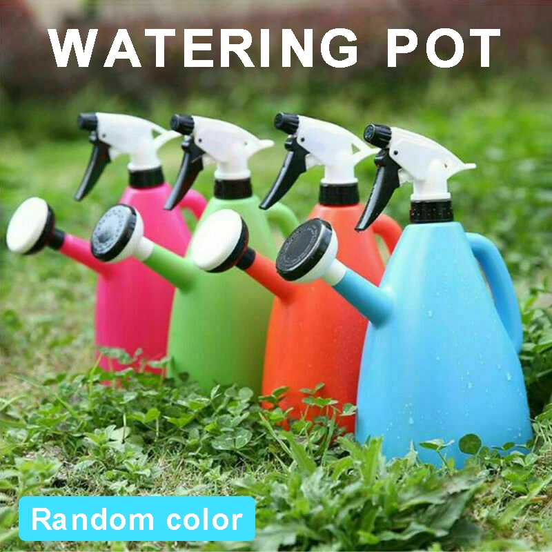 

1pc 1000ml Small Gardening Water Sprayer Can Pressure Watering Spray Bottle Indoor Garden Plants Water Kettle Adjustable Sprayer