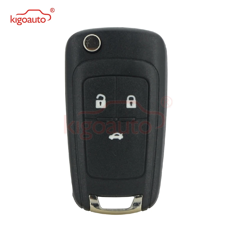 Kigoauto Flip key shell 3 button for Chevrolet Cruze Orlando Malibu Impala 2010 2011 2012 2013 2014 | Автомобили и мотоциклы