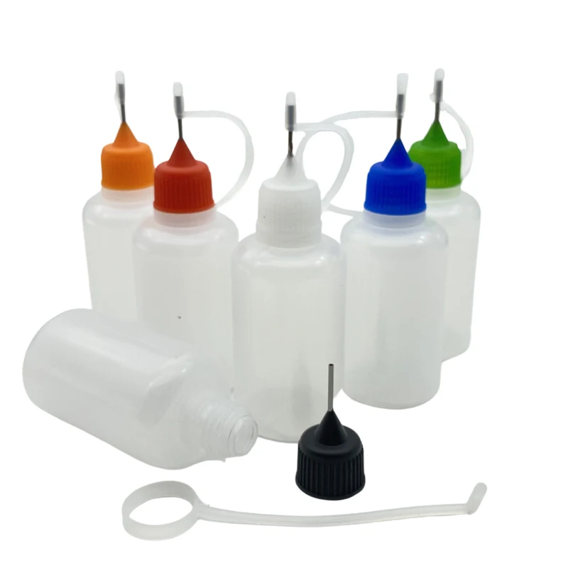 5 шт. 30 мл многоразовый нагреваемый Пластик флакон-капельница бутылки с крышка