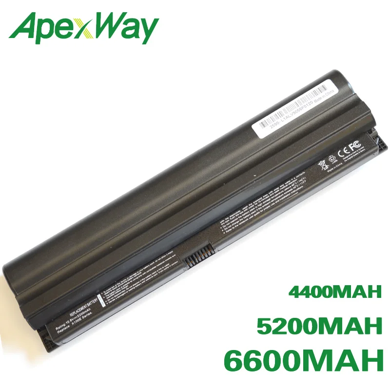 

ApexWay Laptop Battery For Lenovo ThinkPad X100e 3506 3507 3508 x120e 42T4897 57Y4558 57Y4559 6 cells