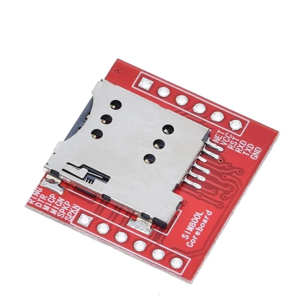 1 шт. ShengYang маленький SIM800L GPRS GSM модуль карта MicroSIM Core BOard Quad-band ttl последовательный порт